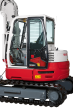 Koparka z zerowym obrotem TAKEUCHI TB 280 FR - 9