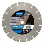 Tarcza diamentowa NORTON UNIVERSAL 230 x 25.4/ 22.23 mm