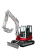 Koparka kompaktowa TAKEUCHI TB 260 - 13