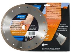 Tarcza diamentowa BRICKS & ROOF TILES NORTON 230 x 25.4/ 22.23 mm