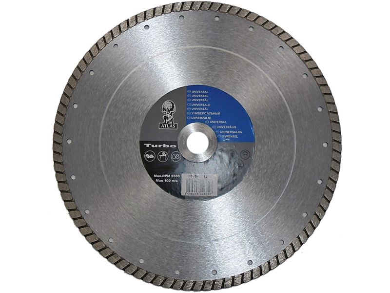 Tarcza diamentowa ATLAS UNIVERSAL TURBO 350 x 25.4 mm