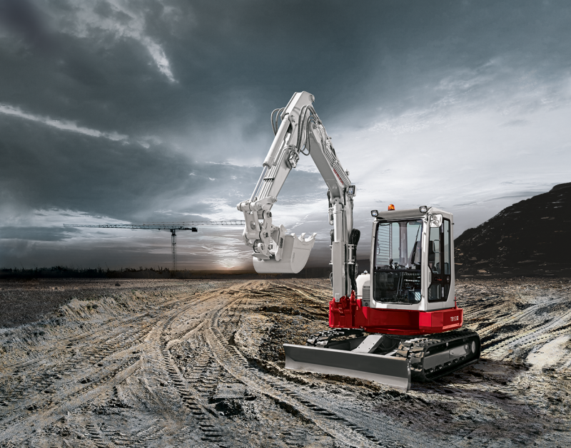 Koparka z zerowym obrotem TAKEUCHI TB 153 FR