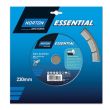 Tarcza diamentowa NORTON ESSENTIAL 230 x 22.23 mm - 2